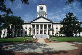 Contractors License Bond in FL - State Capital Building  in Tallahassee, FL